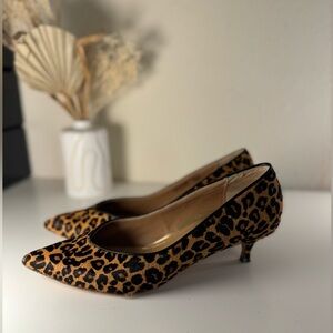 Real Fur Kitten Heels